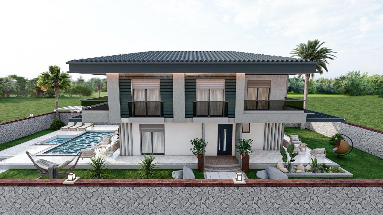 Didim Akyeniköy Seyrantepe’de 600 m² 4+1 Özel Havuzlu Tam Müstakil Villalar [ 982 Ada / 14 Parsel ]